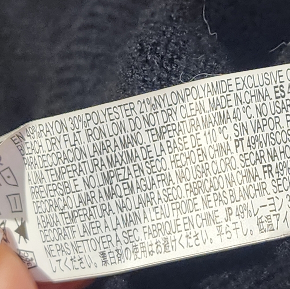 Hello Kitty and friends and Forever21 Kuromi Black Cardigan with Chain Detail L - Picture 6 of 12